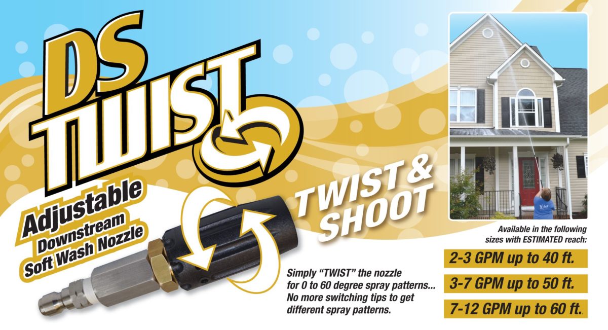 DS TWIST X Jet Pressure Washing