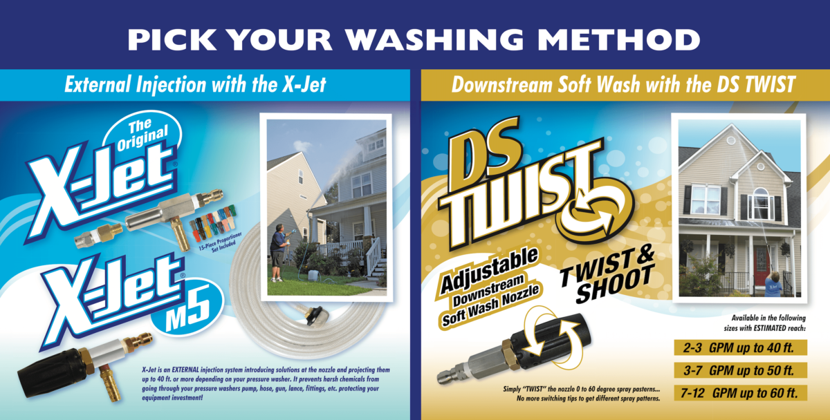 X Jet Pressure Washing Pressure Washing Products and Attachments